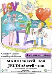 affiche chorale 2016 collège Pesmes