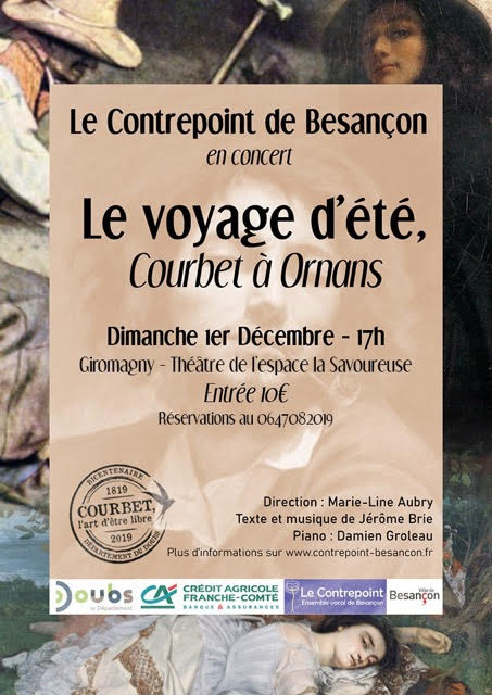 Le voyage d’été, Courbet à Ornans