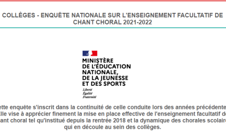 Enquête chorale : Le tuto en images pour y accéder